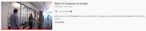 journée type UX designer Google
