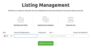 listing management tool