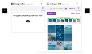 Instagram Grid par Hootsuite outils pour Instagram
