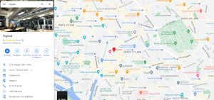 Google Maps Digitad Paris
